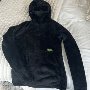 Black gently used melanzana hoodie